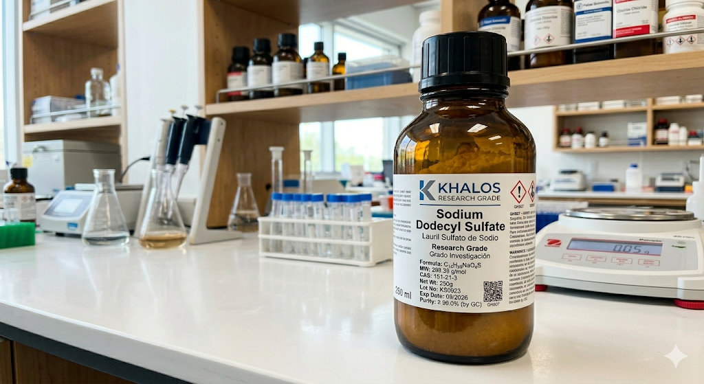 Lauril sulfato sódico (100 gr, › 99%)