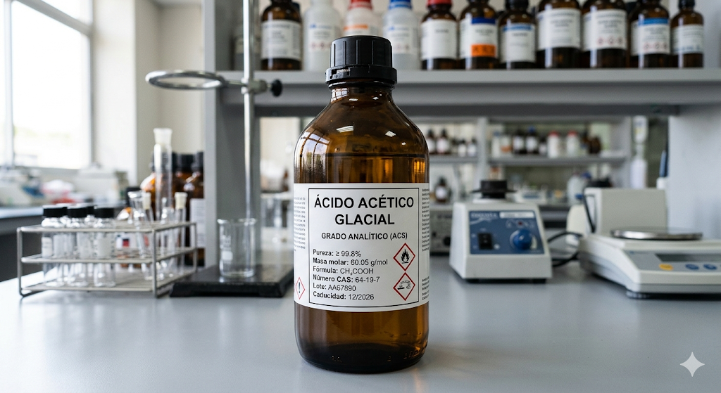Ácido acético glacial
