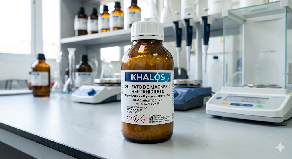 Sulfato de magnesio heptahidrato