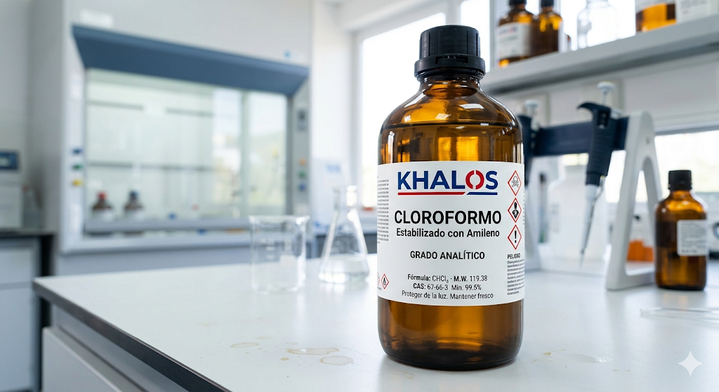 Cloroformo estabilizado con amileno