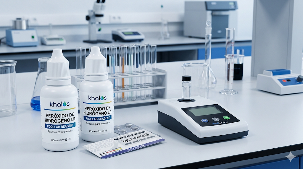Peroxido de hidrogeno LR (POOLLAB reagent)