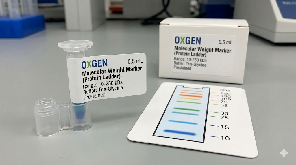 Marcador de peso molecular de proteínas