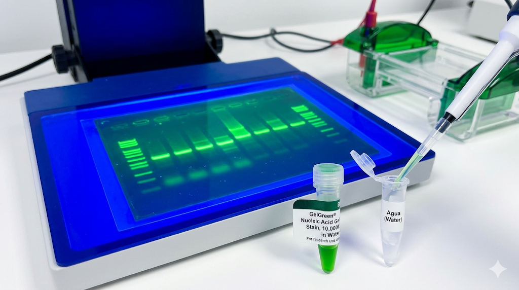GelGreen® Tinción de ácidos nucleicos X10000 Agua